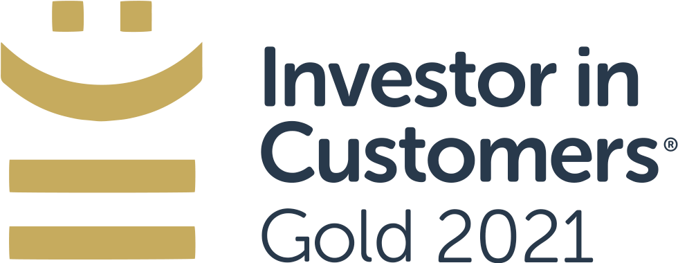 Investors in Customers Gold 2021